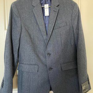 Banana Republic Men's 40 S Slim Fit Navy Sports Coat Blazer